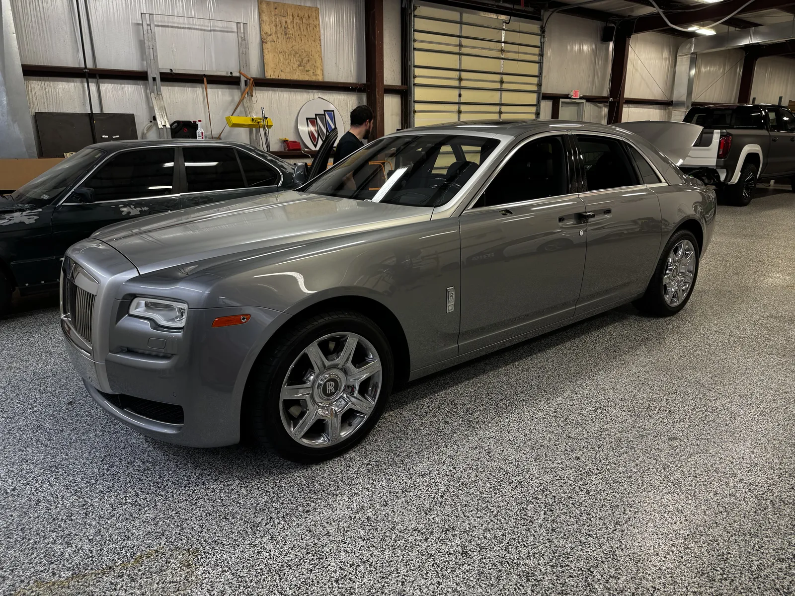 Satin finish color change — Rolls-Royce Ghost